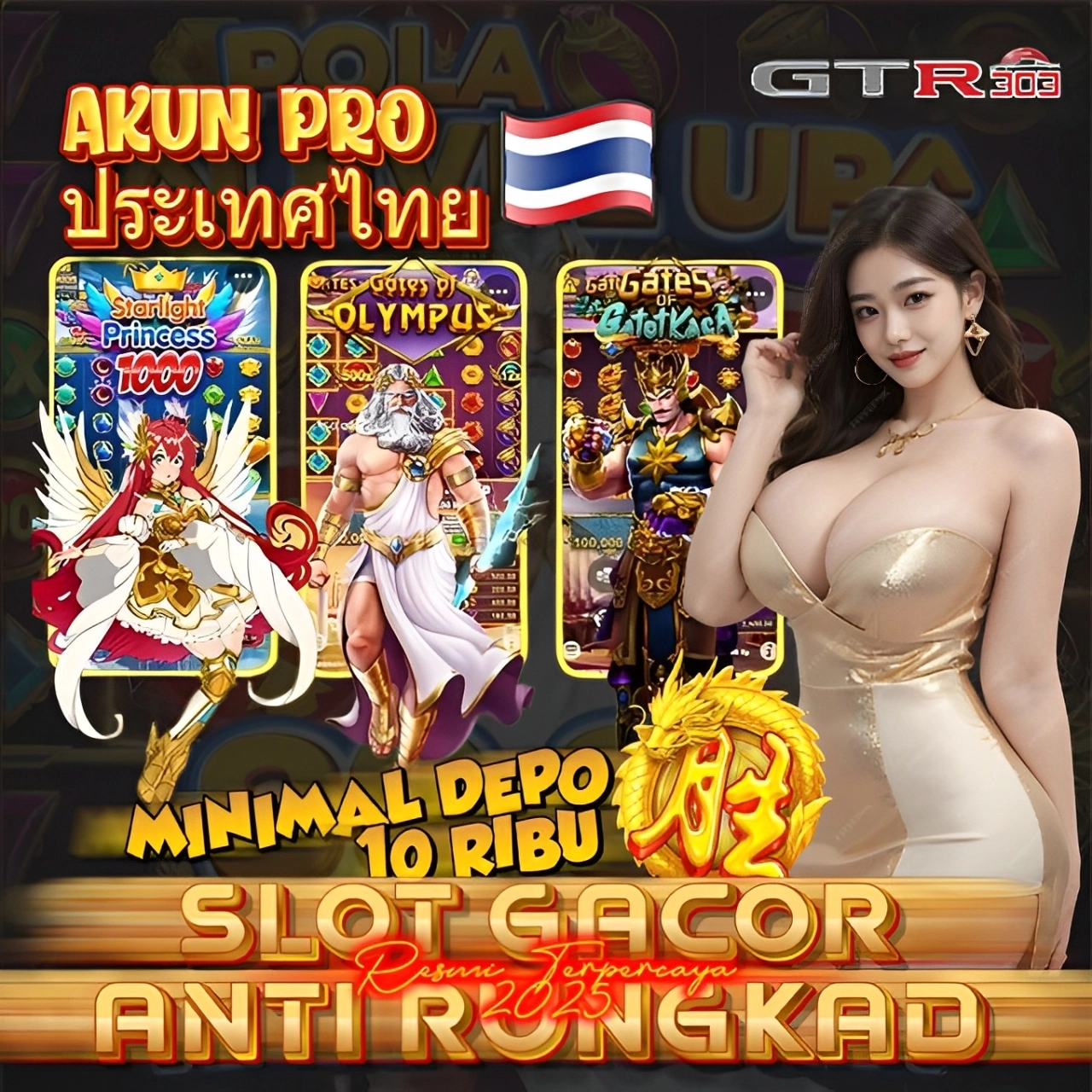 GTR303: Situs Slot Online Gacor Maxwin & Bandar Toto Slot 88 Terbaru 2025